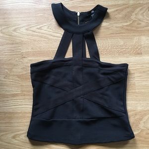 H&M strappy sexy bandage crop top
